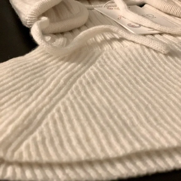 Pure merino wool set for toddler girl. Warm Baby knit wear clothing accessuaries